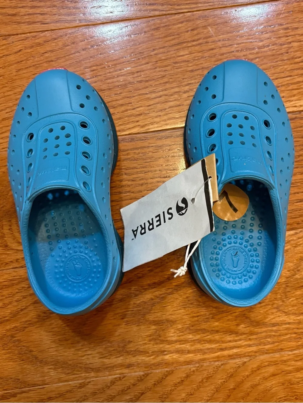 Toddler Shoe Native Robbie Sugarlite Walker Slip-On Blue Size C7 New With Tag